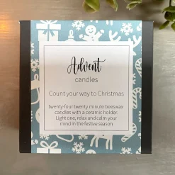 Cotton & Grey Advent Candles - Reindeer