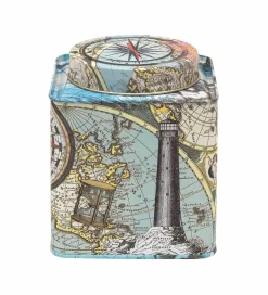 Elite Tins Adventure Twist Lid Tea Caddy