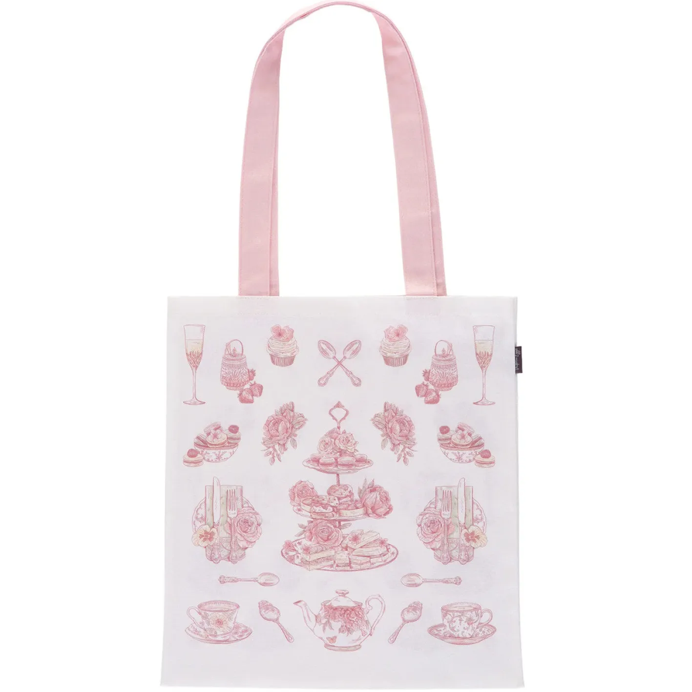 Victoria Eggs Afternoon Tea Canvas Tote Bag