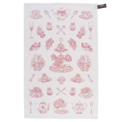 Victoria Eggs Afternoon Tea Tea Towel