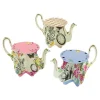 Talking Tables Alice in Wonderland Teapot Cake Stands - 6 pack