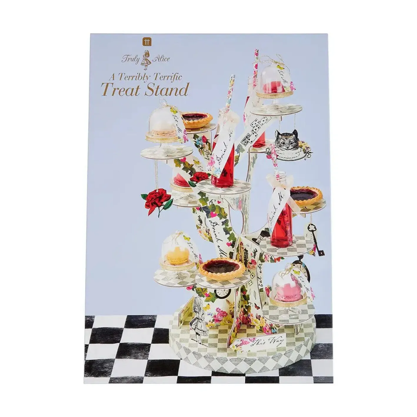 Talking Tables Alice in Wonderland Tree Shaped Cake Stand