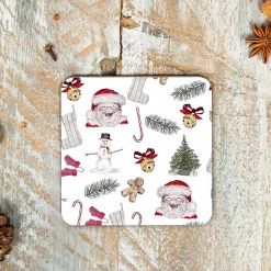 Toasted Crumpet All Things Jolly Single Coaster