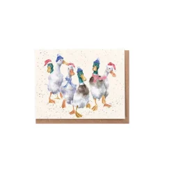 Wrendale Designs 'All Wrapped Up' Duck Gift Enclosure Card