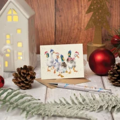 Wrendale Designs 'All Wrapped Up' Duck Gift Enclosure Card
