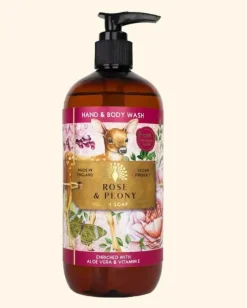 English Soap Company Anniversary Rose & Peony Hand and Body Wash