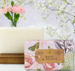 English Soap Company Anniversary Rose & Peony Soap