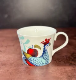 Repeat Repeat Arcadia Pheasant Bone China Mug