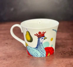 Repeat Repeat Arcadia Pheasant Bone China Mug