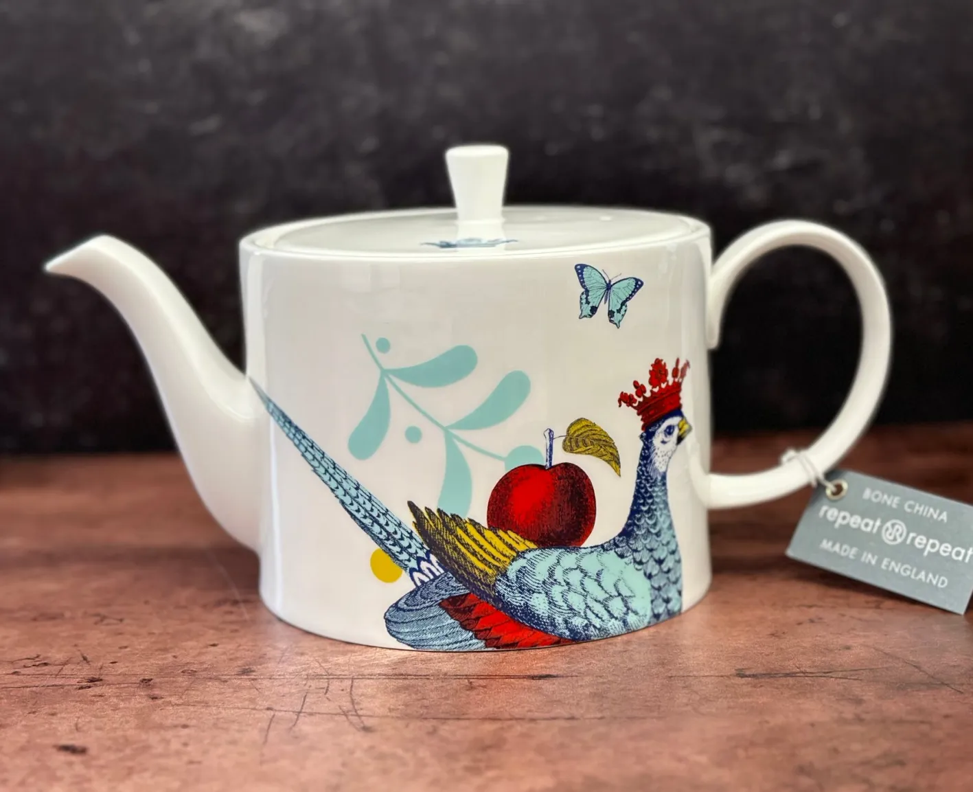 Repeat Repeat Arcadia Pheasant Teapot
