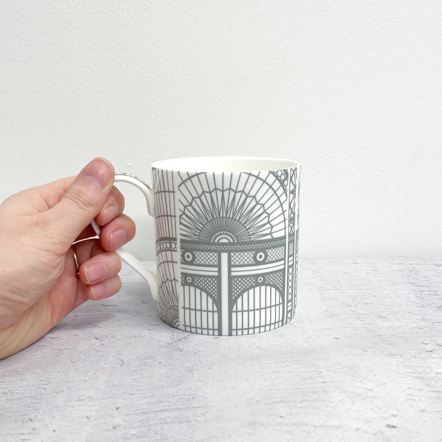Alex Allday Architecture Fine Bone China Mug - Royal Opera House