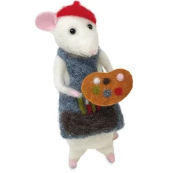 The Crafty Kit Co. Artist Mouse Needle Felting Kit