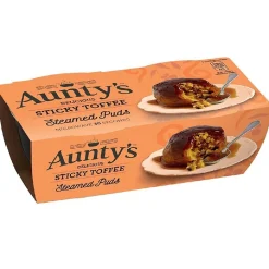 Tea & Biscuits Aunty's Sticky Toffee Steamed Puds