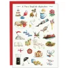 Yeti A Very English Alphabet Greeting Card