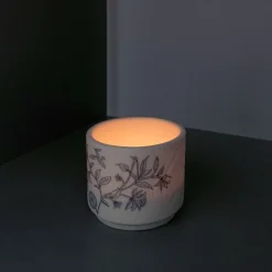 Alex Allday Azalea Ceramic Small Footed Tea Light Holder