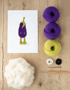 Toft Crafts Baby Aubergine Kit