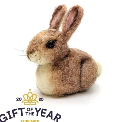 The Crafty Kit Co. Baby Bunny Needle Felting Kit