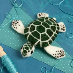 Hawthorn Handmade Baby Sea Turtle Mini Felting Kit