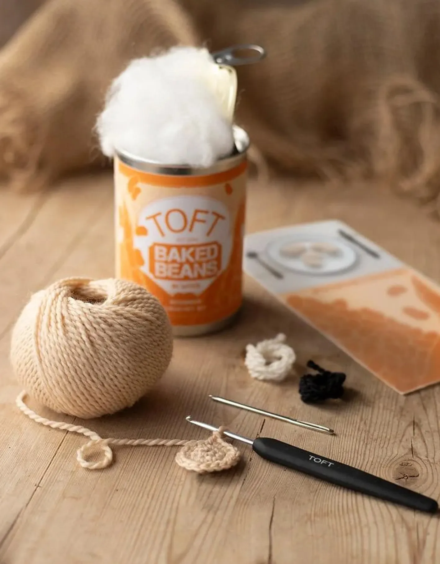 Toft Crafts Baked Beans in a Can Kit