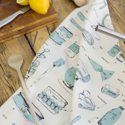 Victoria Eggs Baking Delights Tea Towel