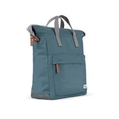 Ori London Bantry Airforce Blue Recycled Nylon Backpack - Small