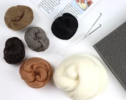 Hawthorn Handmade Barn Owl Needle Felting Kit