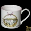 Two Bad Mice Basketful of Kittens Small Mug