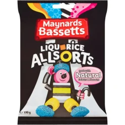 Tea & Biscuits Bassetts Liquorice Allsorts 165g