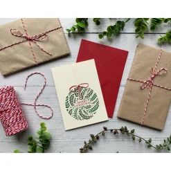 Becky Amelia Bauble Christmas Card