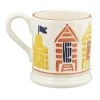 Emma Bridgewater Beach Huts 1/2 Pint Mug