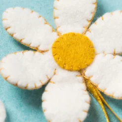 Corinne Lapierre Bee & Flower Wool Mix Felt Craft Kit