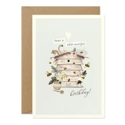 Stephanie Davies Bee-autiful Birthday Greeting Card