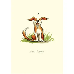 Two Bad Mice Bee Happy Greetings Card