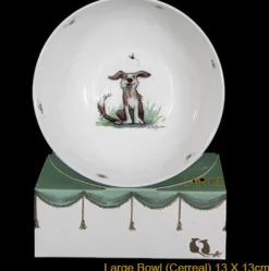 Two Bad Mice Bee Happy Large Bone China Bowl