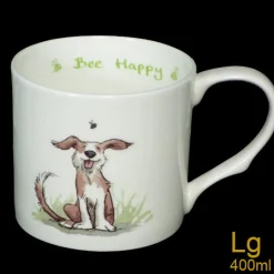 Two Bad Mice Bee Happy Large Mug