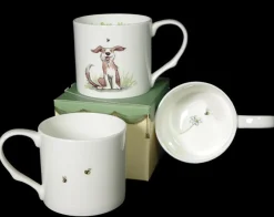 Two Bad Mice Bee Happy Large Mug