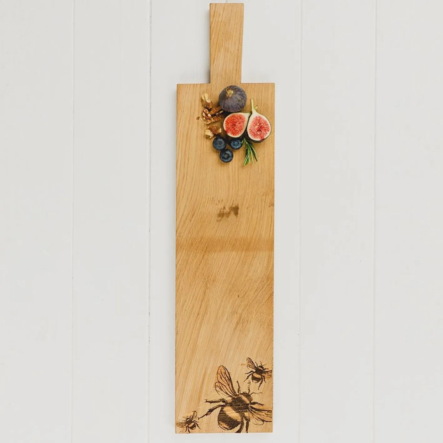 Selbrae Bee Long Oak Serving Paddle