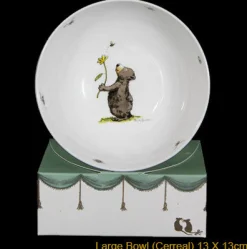 Two Bad Mice Bee Mine Bone Large China Bowl