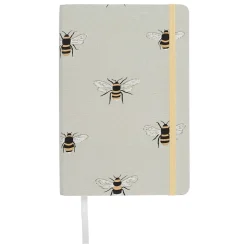 Sophie Allport Bees A5 Fabric Notebook