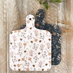 Toasted Crumpet Bees & Honeysuckle Mini Chopping Board
