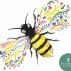 Jen Winnett Bee Signed Art Print