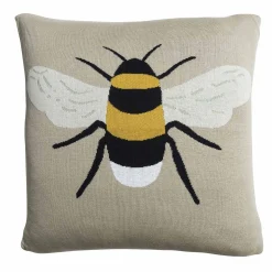 Sophie Allport Bees Knitted Statement Pillow
