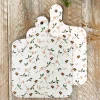 Toasted Crumpet Bees on Duck Egg Mini Chopping Board