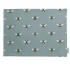 Sophie Allport Bees Teal Fabric Placemat - Set of 2