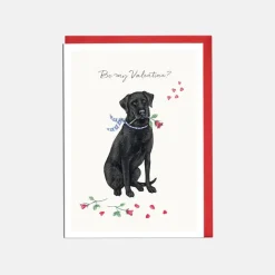 Lottie Murphy 'Be My Valentine?' Labrador Valentine's Card