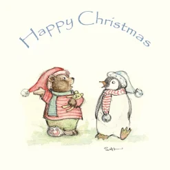 Moongazer Cards Best Friends Christmas Greeting Card