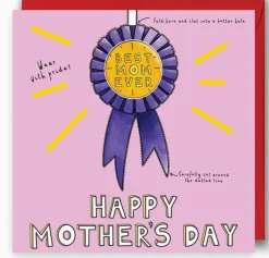 Yeti Best Mom Mother's Day Card