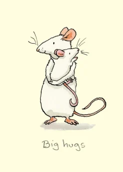 Two Bad Mice Big Hugs Greetings Card