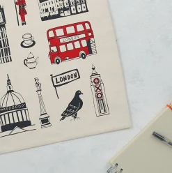 Victoria Eggs Big Smoke Canvas Tote Bag