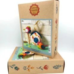 Corinne Lapierre Birdhouse & Birds Wool Mix Felt Craft Kit